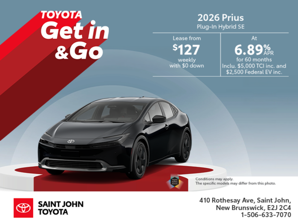 2026 Toyota Prius Plug-In Hybrid