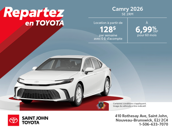 Toyota Camry Hybrid 2026
