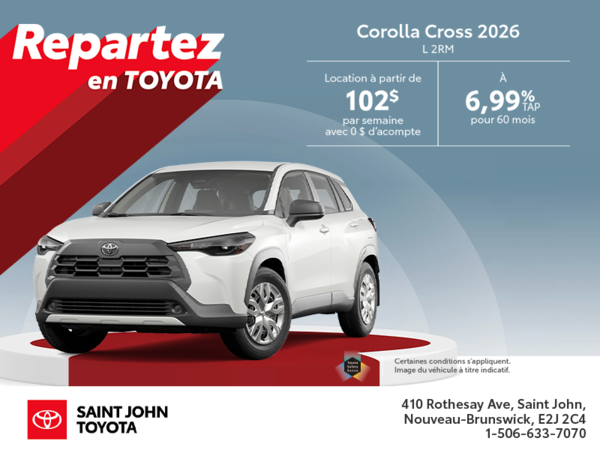 Toyota Corolla Cross 2026