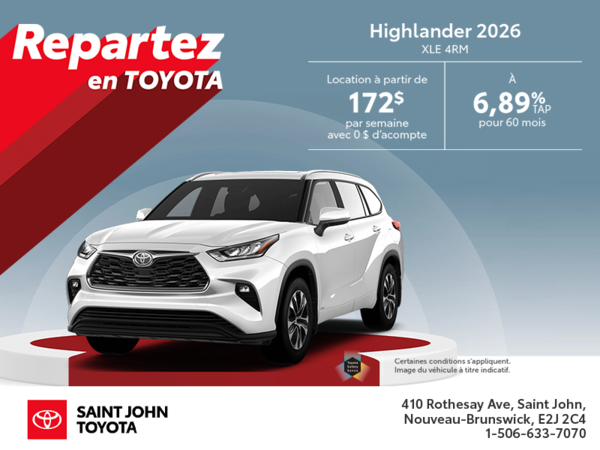 Toyota Highlander 2026