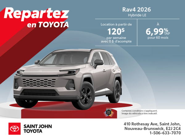 Toyota RAV4 Hybrid 2026