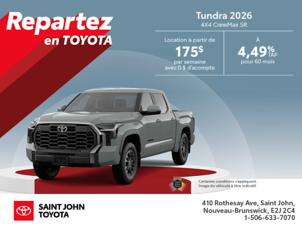 Toyota Tundra 2026