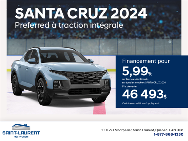 Procurez-vous le Santa Cruz 2024 !
