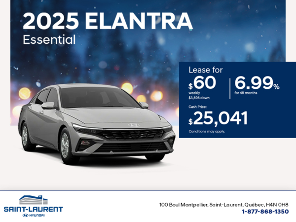 Get the 2025 Hyundai Elantra