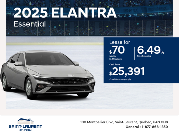 Get the 2025 Hyundai Elantra