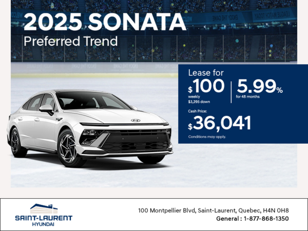 Get the 2025 Hyundai Sonata