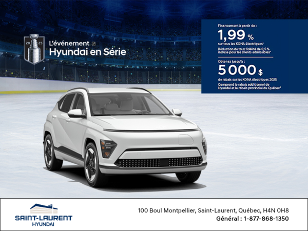 L'événement Hyundai en série