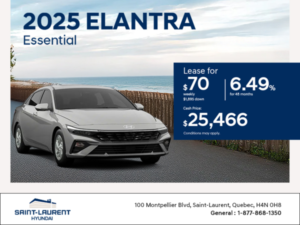 Get the 2025 Hyundai Elantra