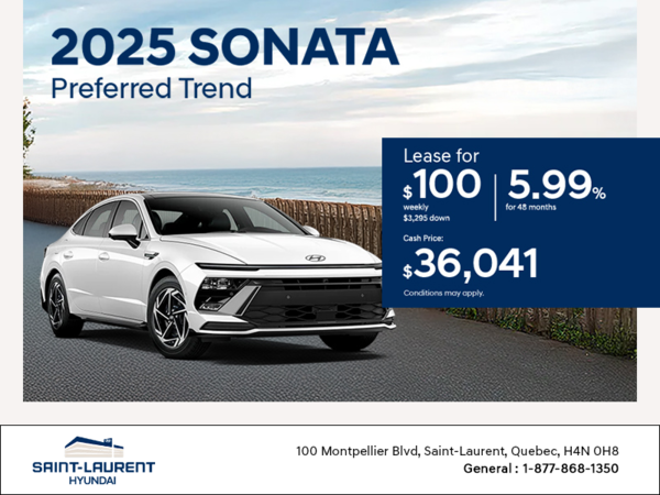 Get the 2025 Hyundai Sonata