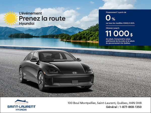 L'événement Prenez la route Hyundai