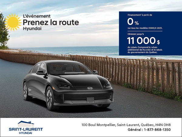 L'événement Prenez la route Hyundai