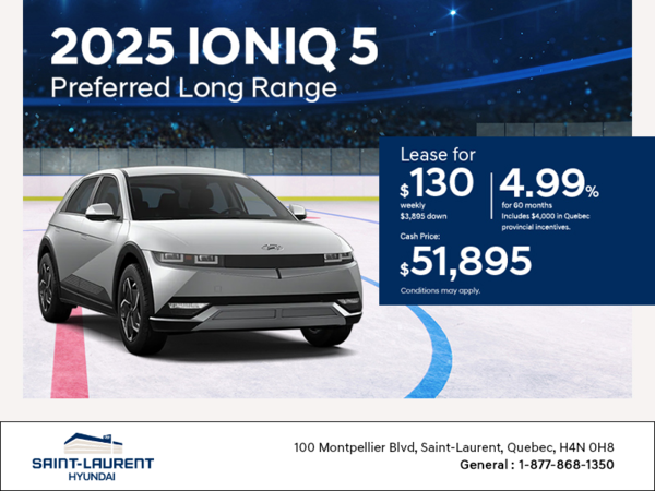 Get the 2025 Hyundai IONIQ 5