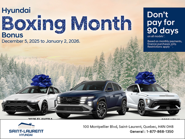 Hyundai Boxing Month Bonus.