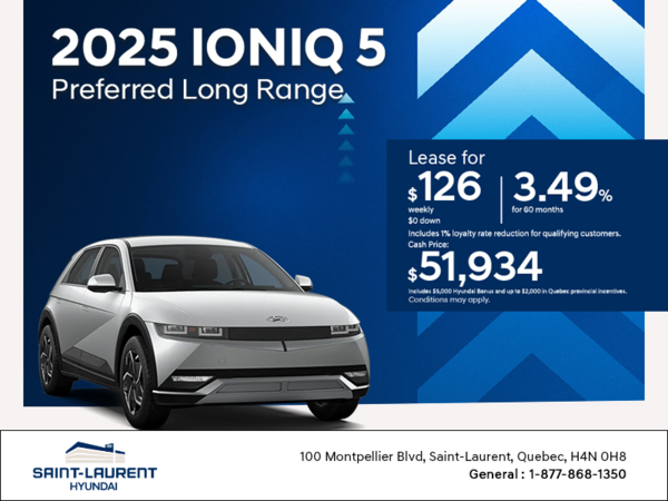 Get the 2025 Hyundai IONIQ 5