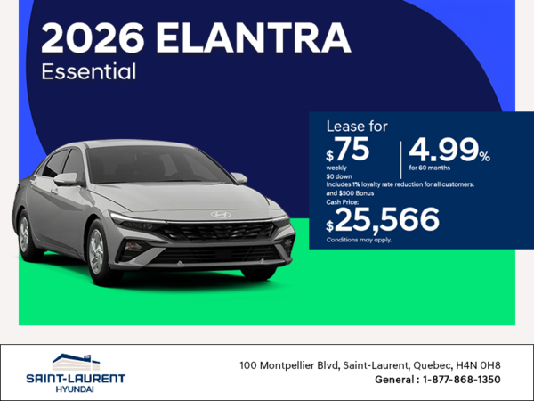 Get the 2026 Hyundai Elantra