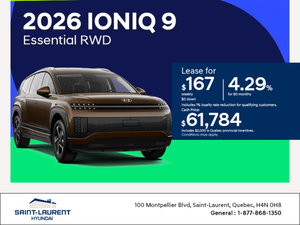 2026 Hyundai IONIQ 9