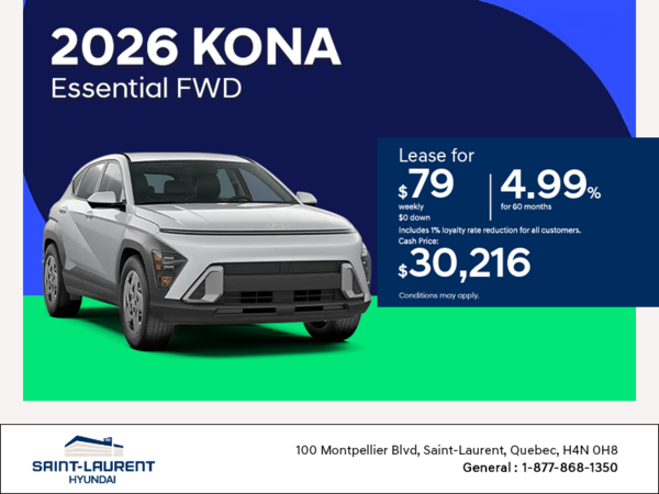 2026 Hyundai Kona