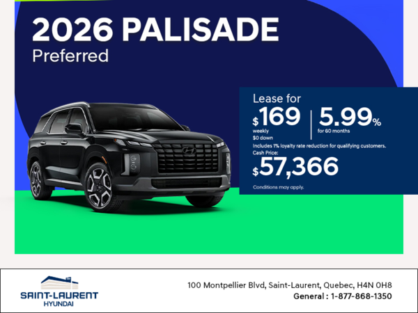 2026 Hyundai Palisade