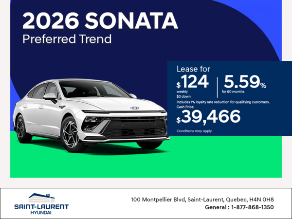 2026 Hyundai Sonata