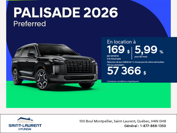 Hyundai Palisade 2026