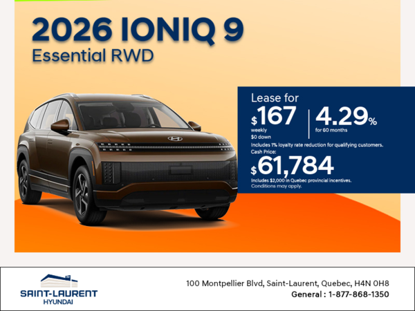2026 Hyundai IONIQ 9