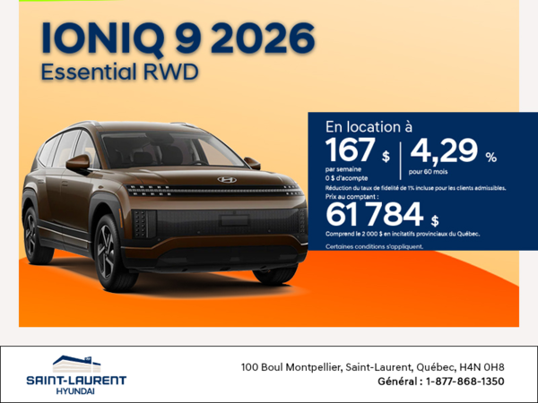Hyundai IONIQ 9 2026