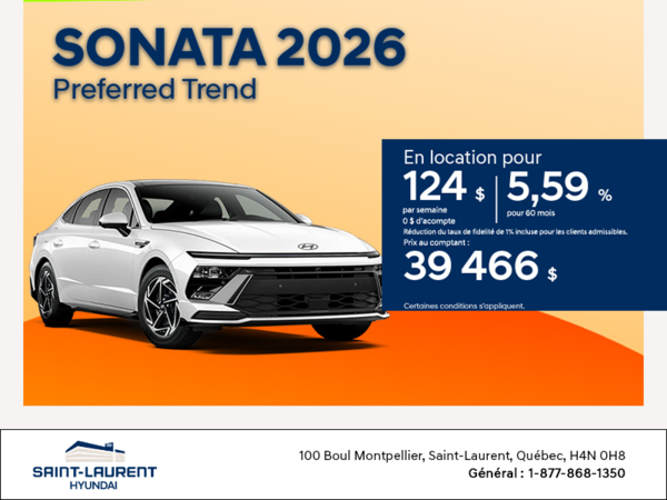 Hyundai Sonata 2026