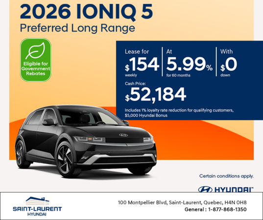2026 Hyundai IONIQ 5
