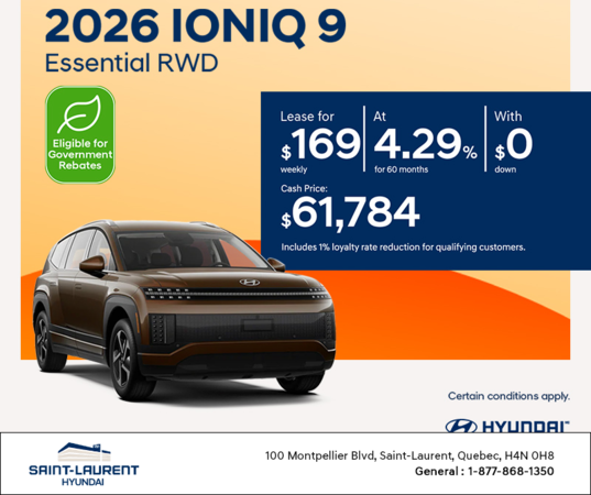 2026 Hyundai IONIQ 9