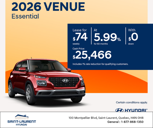 2026 Hyundai Venue