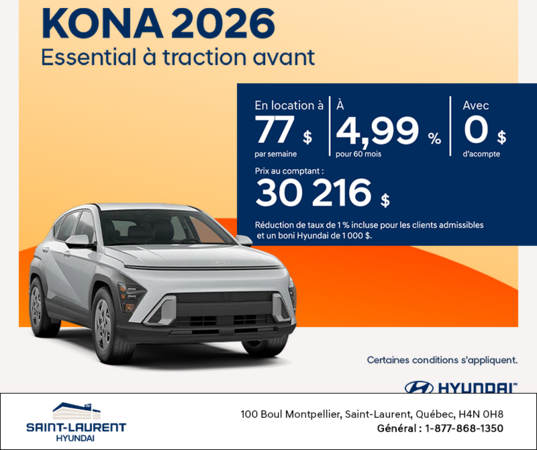 Hyundai Kona 2026