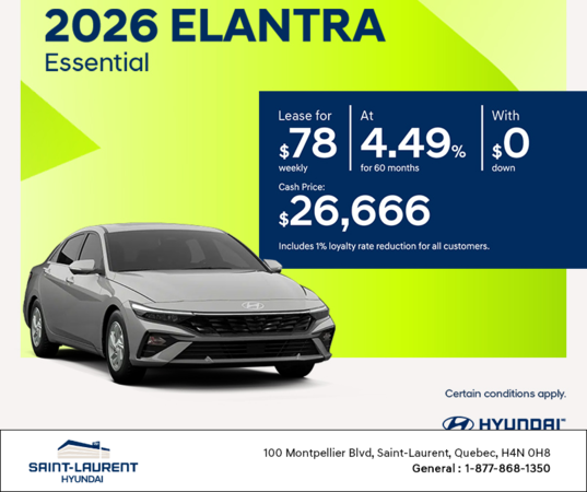 2026 Hyundai Elantra