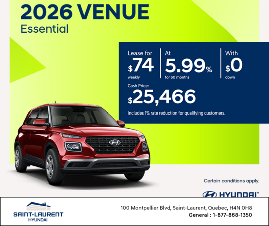 2026 Hyundai Venue
