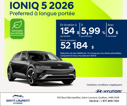 Hyundai IONIQ 5 2026