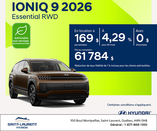 Hyundai IONIQ 9 2026