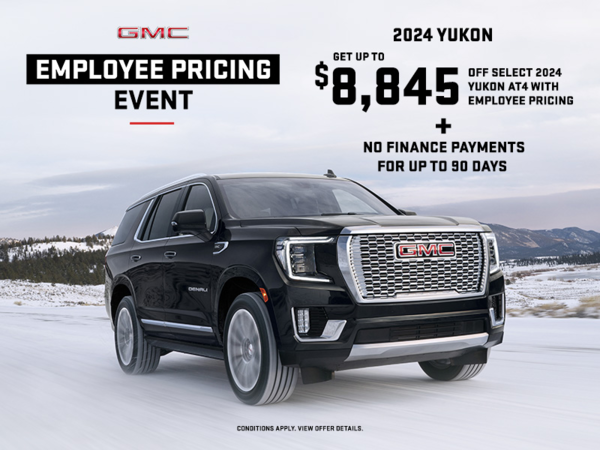 The 2024 GMC Yukon