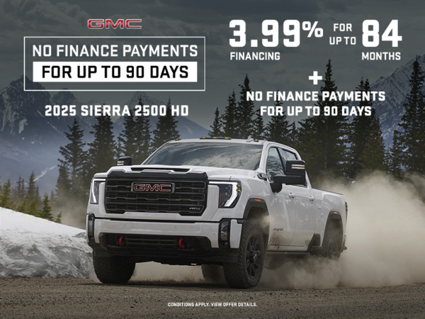 The 2025 GMC Sierra 2500