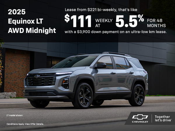 Get the 2025 Chevrolet Equinox