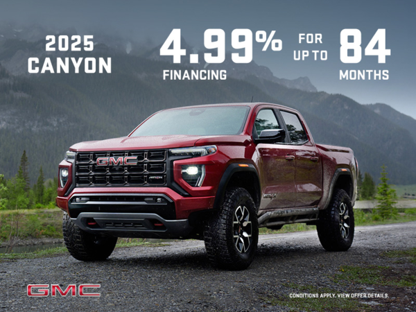 The 2024 GMC Canyon