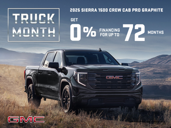 The 2025 GMC Sierra 1500 Crew Cab Pro Graphite