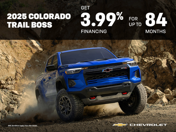 Get the 2025 Chevrolet Colorado