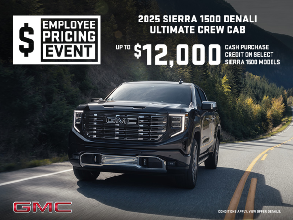 The 2025 GMC Sierra 1500 Denali Ultimate Crew Cab