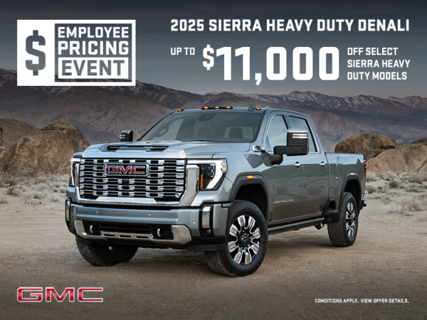 The 2025 GMC Sierra Heavy Duty
