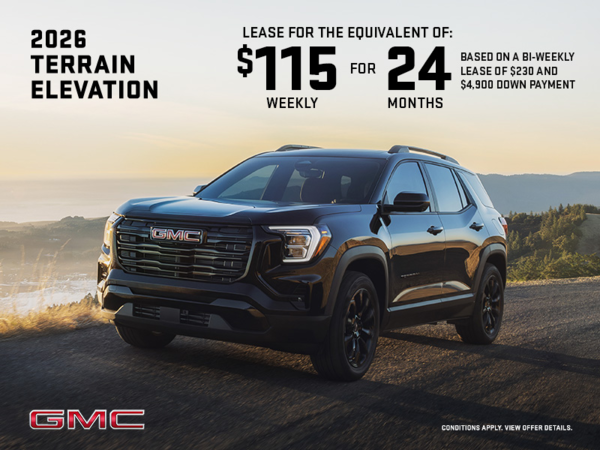The 2026 GMC Terrain