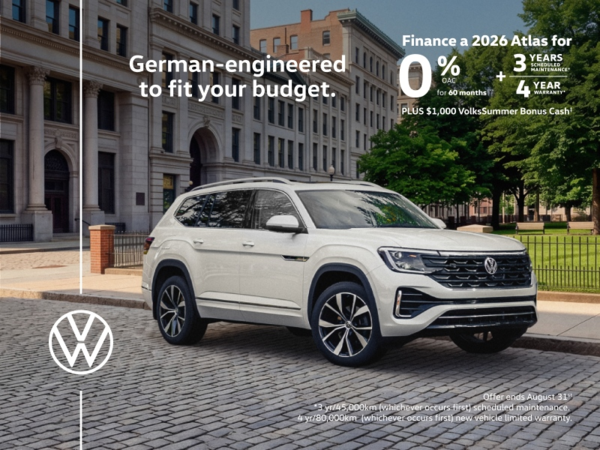 Get the 2026 Volkswagen Atlas