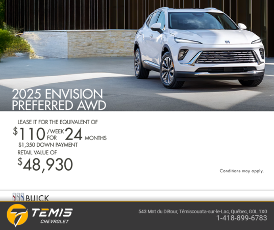 Get the 2025 Buick Envision Preferred AWD