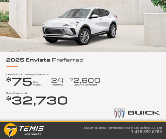Get the 2025 Buick Envista