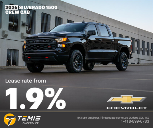 Get the 2026 Chevrolet Silverado 1500