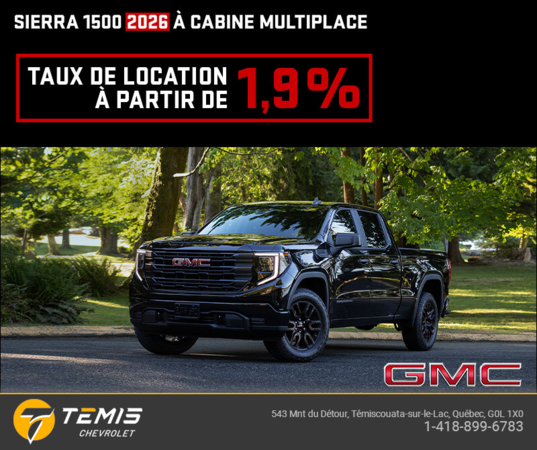 Le GMC Sierra 1500 2026