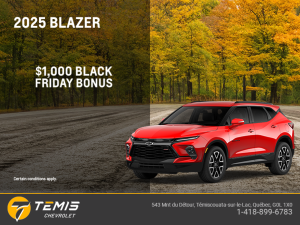 Get the 2025 Chevrolet Blazer